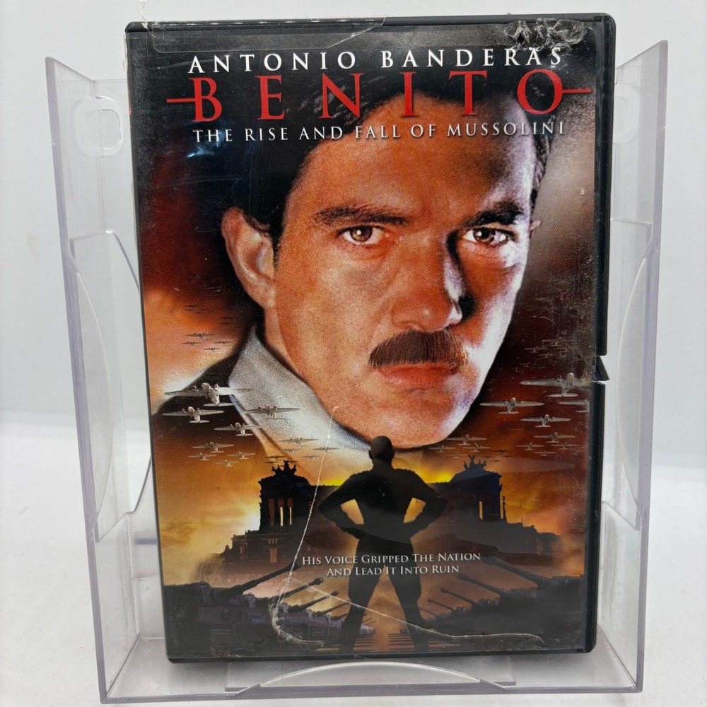 Benito The Rise and Fall of Mussolini DVD Antonio Banderas Lionsgate 19775